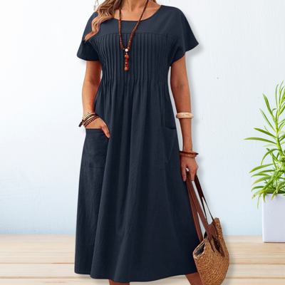 Luniya | Vestido de Día de Corte Relajado