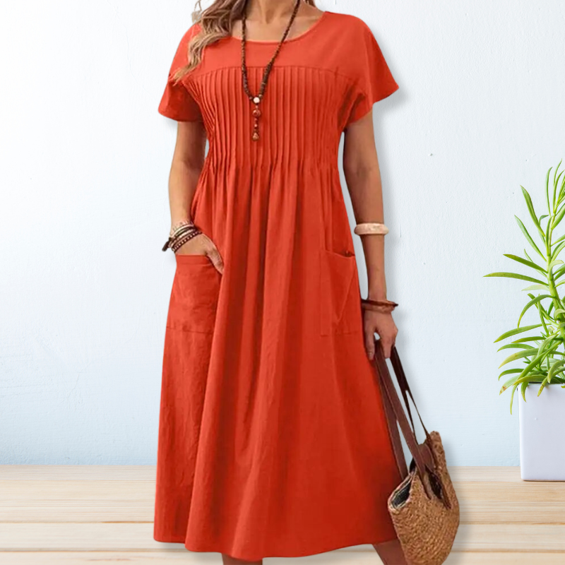 Luniya | Vestido de Día de Corte Relajado