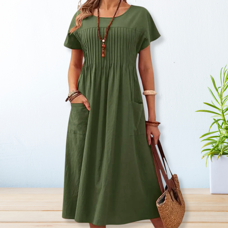 Luniya | Vestido de Día de Corte Relajado