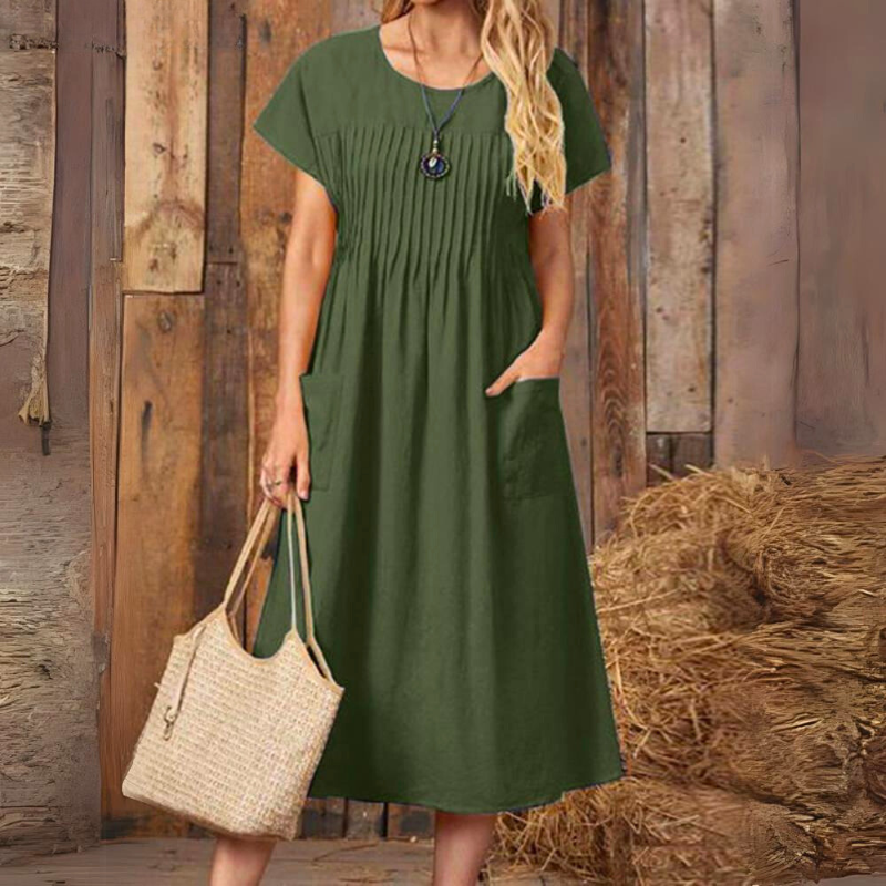 Luniya | Vestido de Día de Corte Relajado