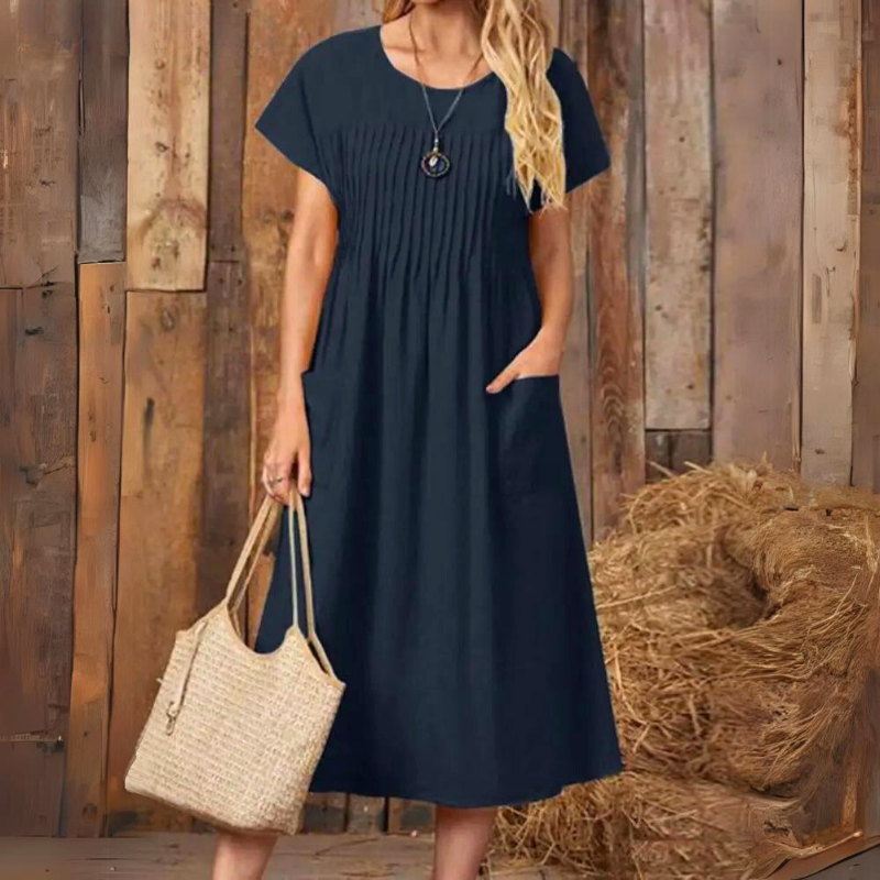 Luniya | Vestido de Día de Corte Relajado