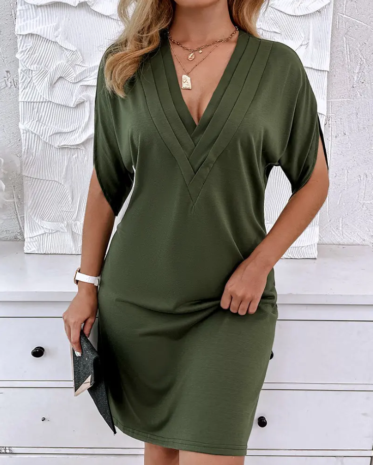 Clairene | Vestido Elegante de Mujer con Mangas 3/4