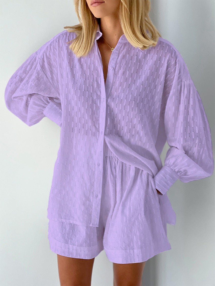 Eliza | Conjunto Ligero de Blusa y Shorts