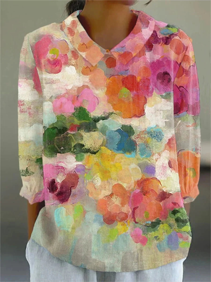 Zelda | Blusa Acuarela Floral