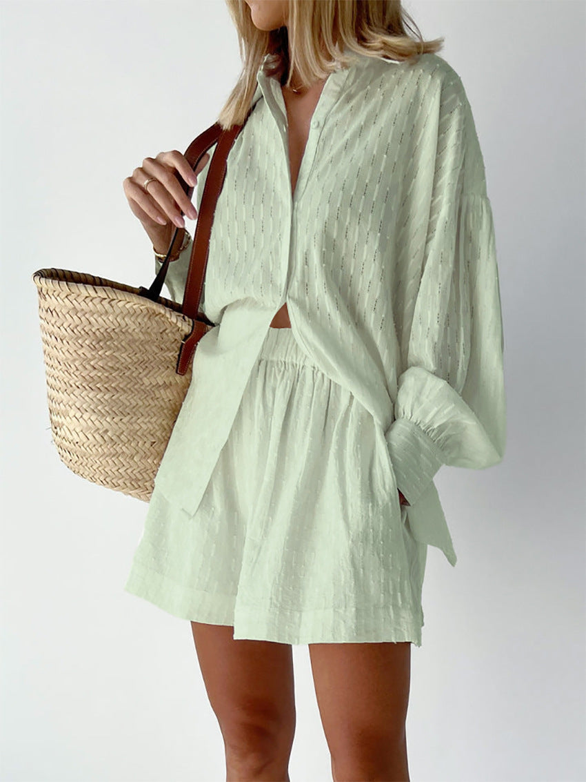 Eliza | Conjunto Ligero de Blusa y Shorts