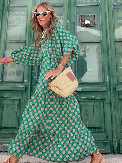 Luna | Vestido Maxi de Estilo Bohemio
