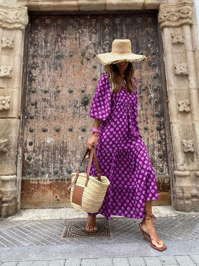 Luna | Vestido Maxi de Estilo Bohemio