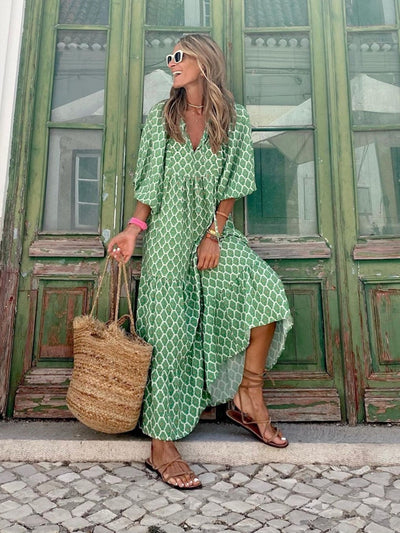 Luna | Vestido Maxi de Estilo Bohemio