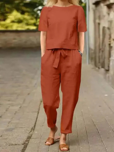Chloe | Conjunto de Dos Piezas Estiloso para Lounge