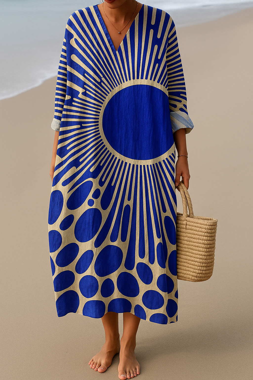 Solar Bloom | Vestido Inspirado en el Arte