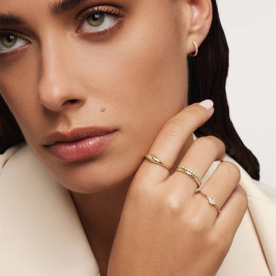 Anillo Domo de Diamantes