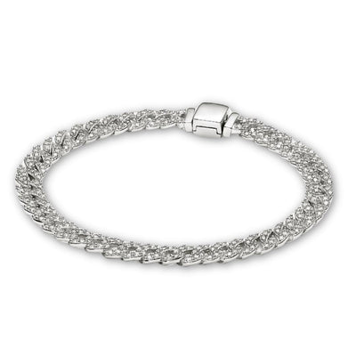 Pulsera Cuban de Moissanita