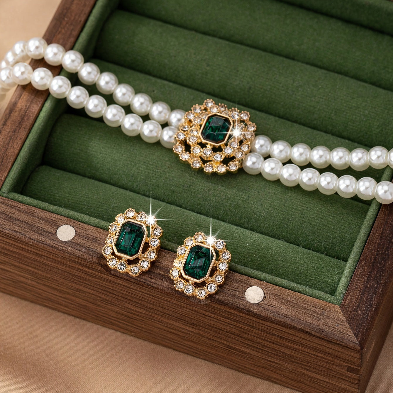 Conjunto de joyas Tamsin Verdalle | Oro