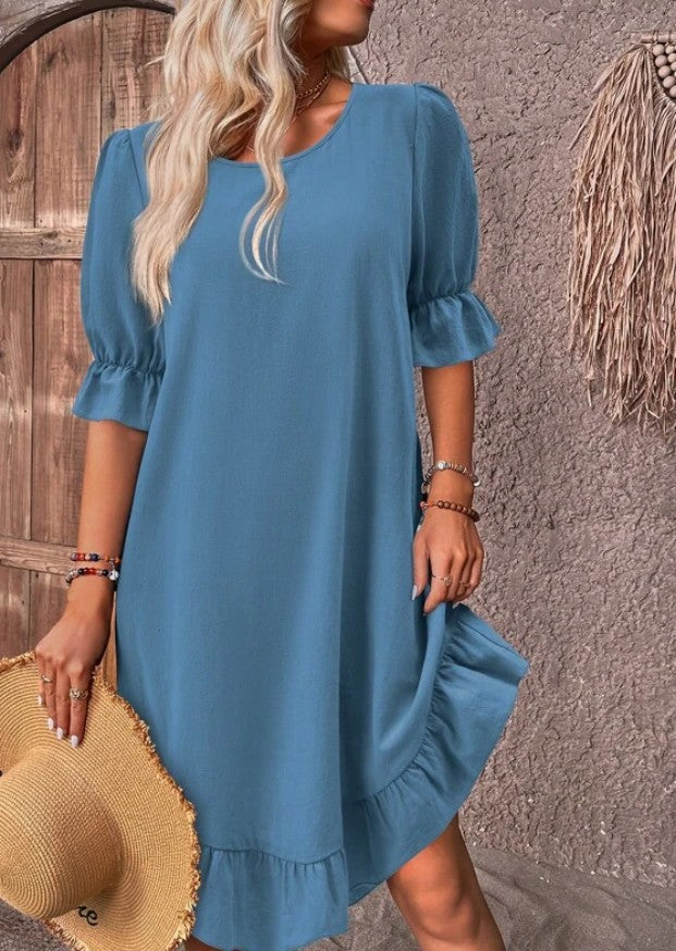 Seraphina | Vestido Midi de Verano Elegante