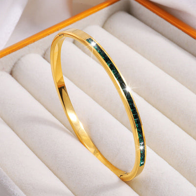 Brazalete Celeste Viride | Oro