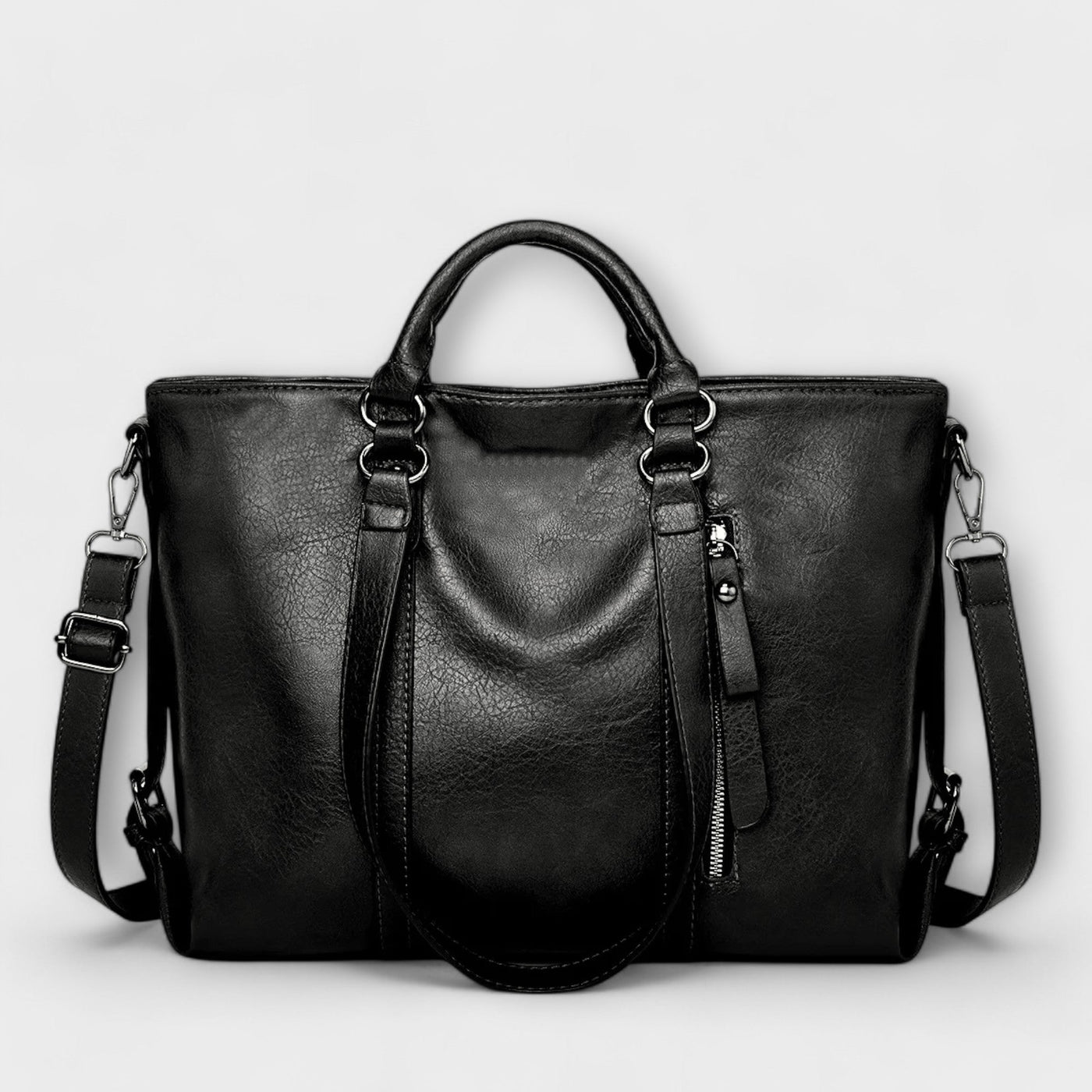 Gran bolso de cuero