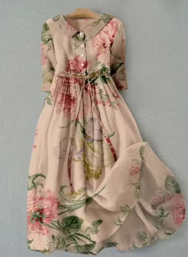 Elara™ Vestido Floral de Elegancia