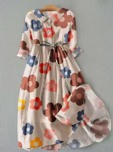 Amelie™ Vestido Retro Bloom