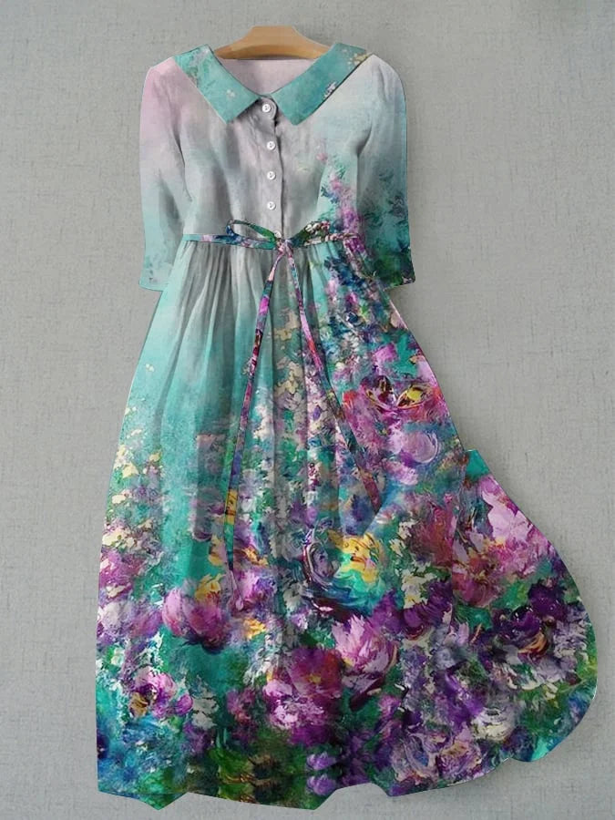 Daisy™ Vestido Acuarela Floral