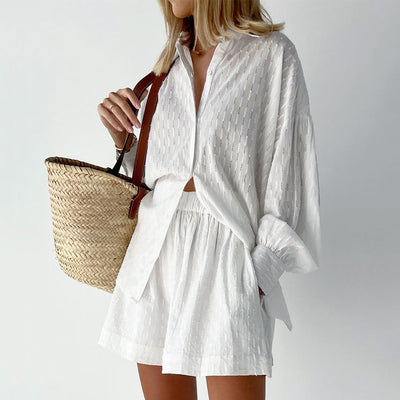 Eliza | Conjunto Ligero de Blusa y Shorts