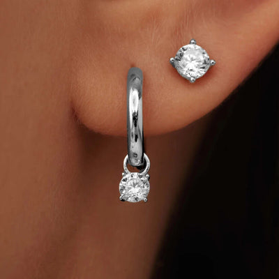 Aretes de piedra Larmes de Lune