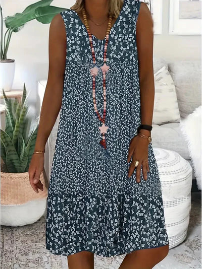 Briar | Vestido Floral Sin Mangas