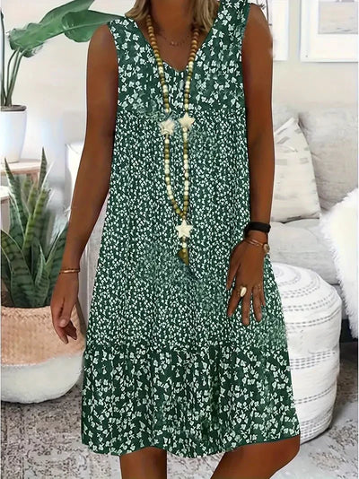 Briar | Vestido Floral Sin Mangas