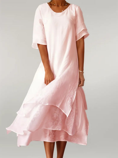 Abigail | Vestido con Escote en V Irregular